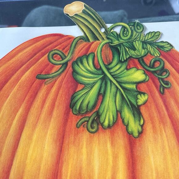 1988 Beistle Halloween Jack-O-Lanterns Wall Hangings Priced Individually - Picture 9 of 12